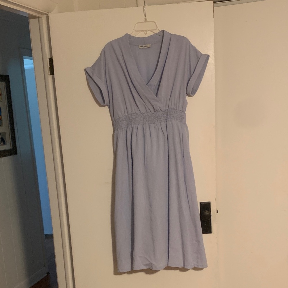 Powder blue Amazon dress